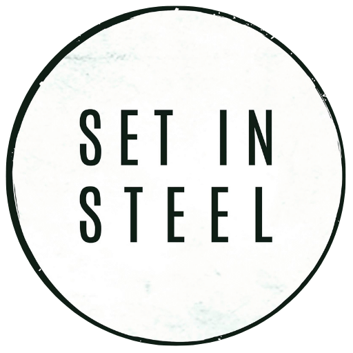 Set In Steel Logo